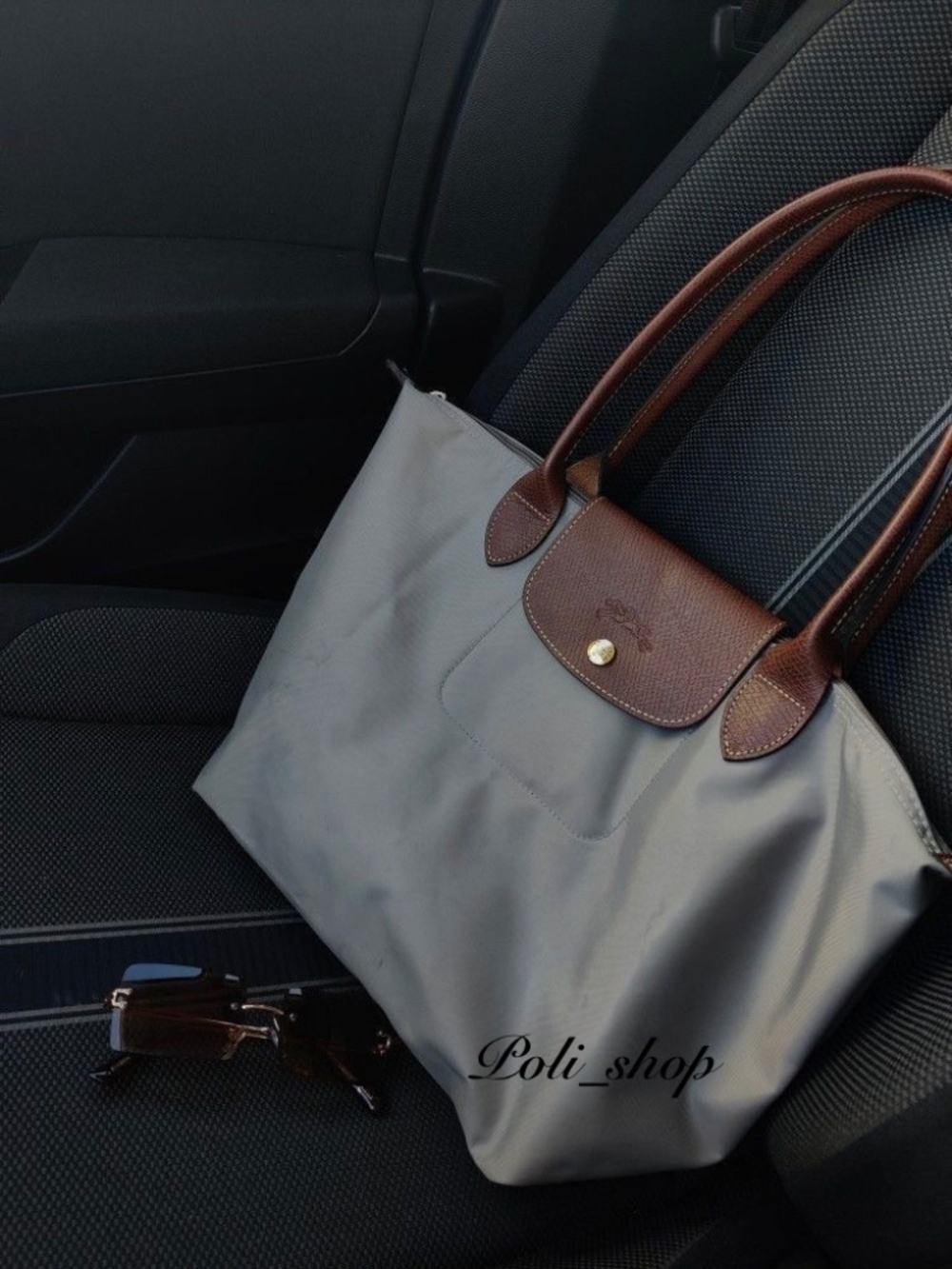 🪐NEW Longchamp light gray